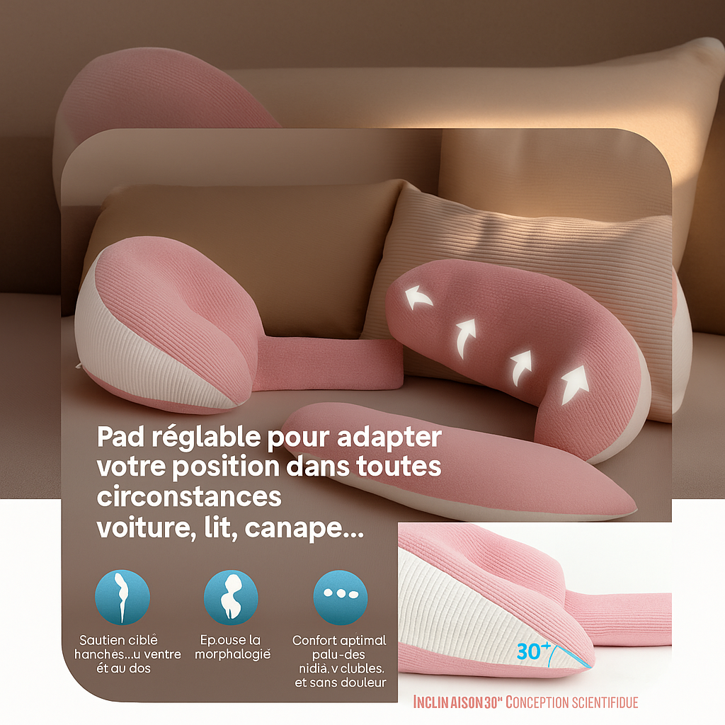 Coussin Multipostions Maman & Bébé 👶
